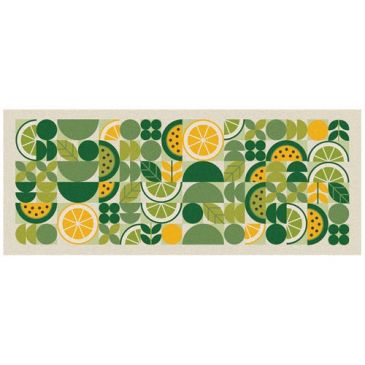 Tapis decor de cuisine lemon 50x120x04 cm
