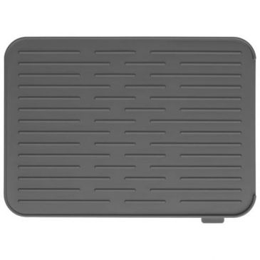 Tapis égouttoir en silicone Gris Foncé - Sink Side