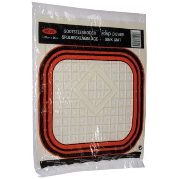 Tapis fond évier heva 31x26 assorti