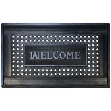 Tapis mercure caoutchouc welcome 45x75x 08 cm