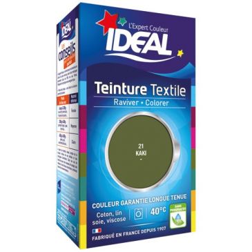 Teinture - textile liquide - 40 ml - kaki