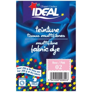 Teinture  multifibres - rose - sachet de 15 g 