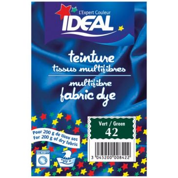 Teinture  multifibres - vert - sachet de 15 g 