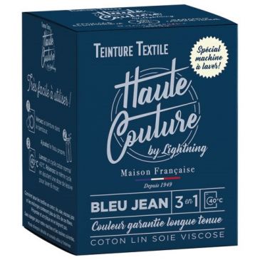 Teinture textile haute couture - bleu jean  - 350 g