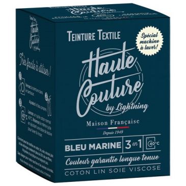 Teinture textile haute couture - bleu marine  - 350 g