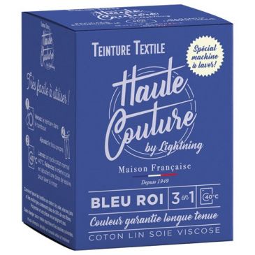 Teinture textile haute couture - bleu roi - 350 g
