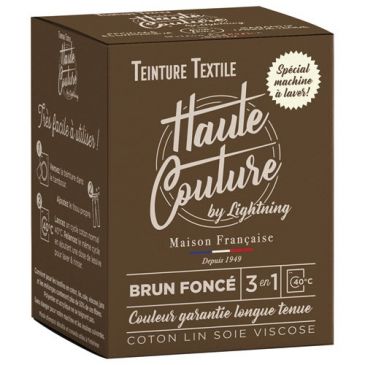 Teinture textile haute couture - brun foncé - 350 g