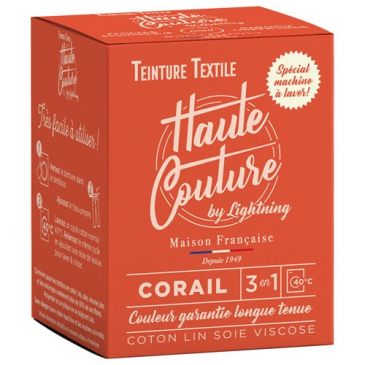 Teinture textile haute couture - corail - 350 g