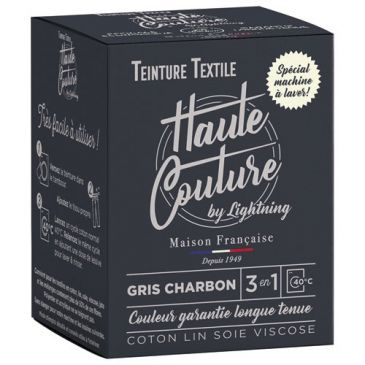 Teinture textile haute couture - gris charbon - 350 g