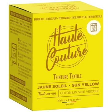 Teinture textile haute couture jaune soleil 350 g
