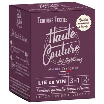 Teinture textile haute couture - lie de vin - 350 g