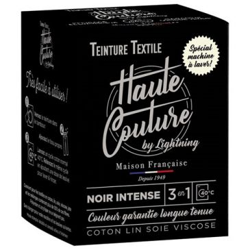 Teinture textile haute couture - noir intense- 350 g