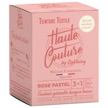 Teinture textile haute couture - rose pastel- 350 g