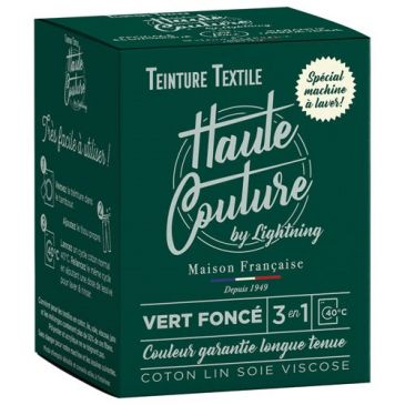 Teinture textile haute couture -  vert foncé - 350 g