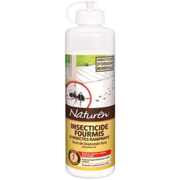 Terre de diatomée pure homologué biocide  bouteille 100g