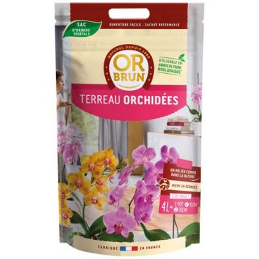 Terreau orchidées 4l