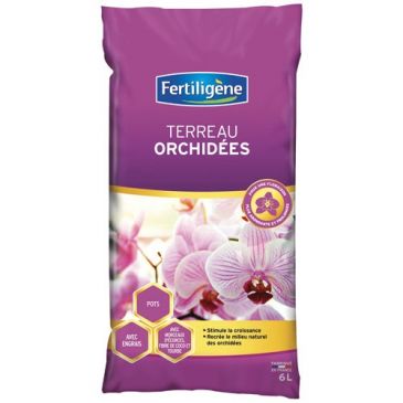 Terreau orchidées 6l