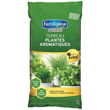 Terreau plantes aromatiques UAB 6 L