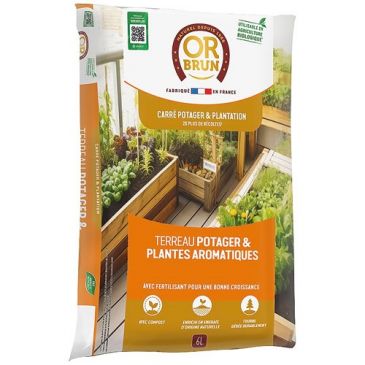 Terreau plantes aromatiques et carré potager UAB 6 L / nc