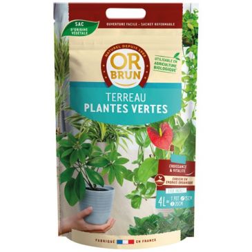 Terreau plantes vertes 4l