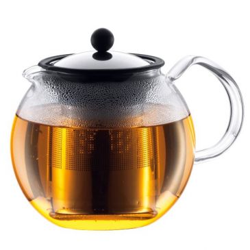Théière 1.5 L en verre avec filtre inox - Assam