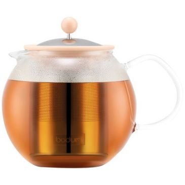 Théière à piston 1 L Beige Rosé - Assam