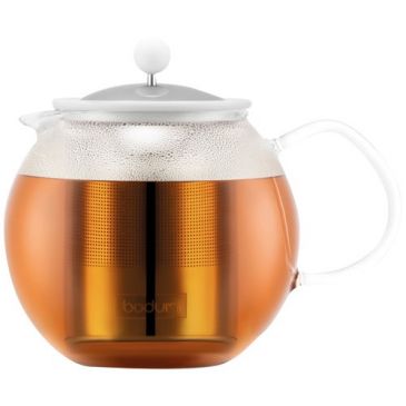 Théière à piston 1 L Blanc - Assam