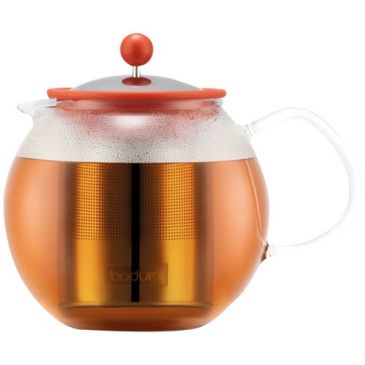 Théière à piston 1 L Rouge - Assam