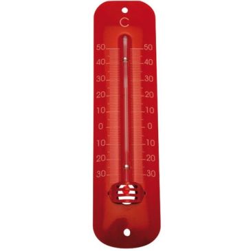 Thermomètre assorti métal 19x4.8 bl10000