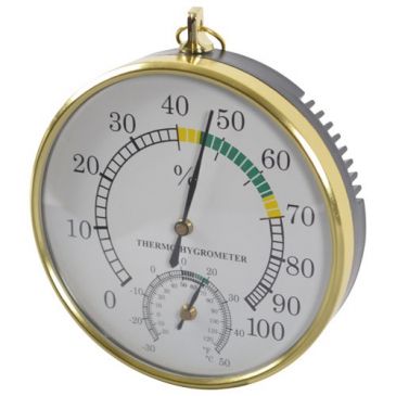 Thermometre hygrometre bimetal