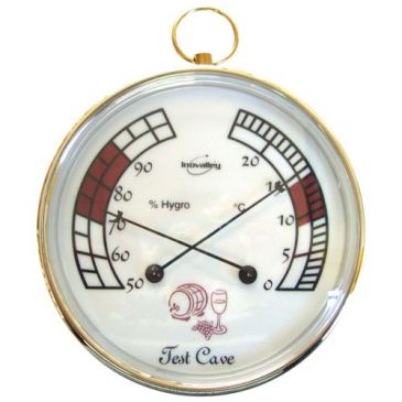 Thermomètre hygromètre de cave