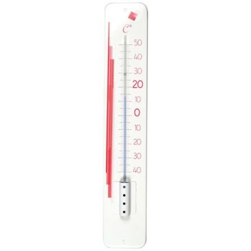 Thermomètre metal 45cm deco