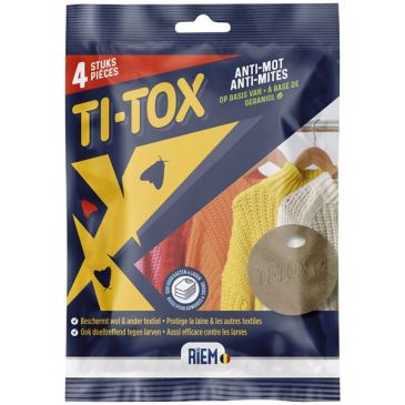 Titox antimites geraniol 4 crochets