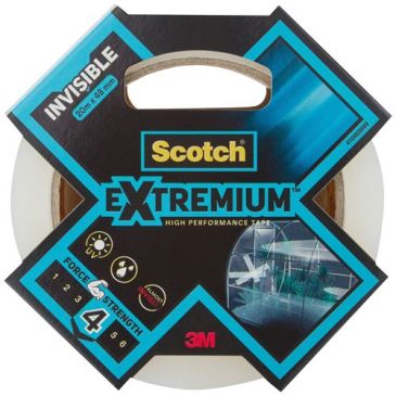Toile de réparation - Extremium - force forte - 48 mm x 20 m - invisible
