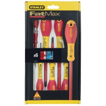 Tournevis Fatmax jeu de 6 pièces isolés