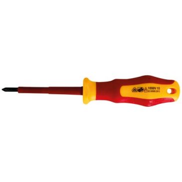 Tournevis isole 1000 volts vde ph1 x 80mm x 5mm vde100v