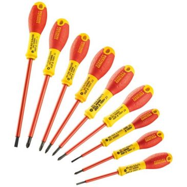 Tournevis isolés 1000v électricien assortiment de 10