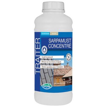 Traitement antimousse  sarpamust concentré 1l