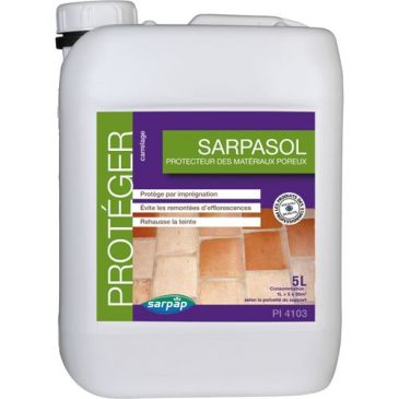 Traitement protecteur matériaux poreux 5L Sarpasol