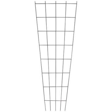 Treillage éventail mural 75x200 cm anthracite