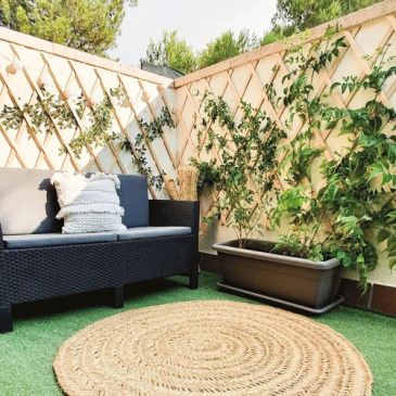 Trellis extensible bois 0.5 x 1.5 m