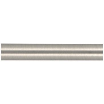 Tringle métal chrome mat d28 2.00m