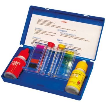 Trousse analyse 2 flacons ph et chlore liquide