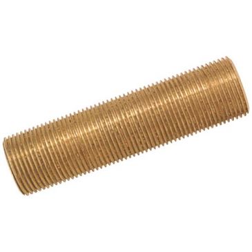 Bobine filetée mâle - longueur 100 mm - 12x17 (3/8")  - laiton
