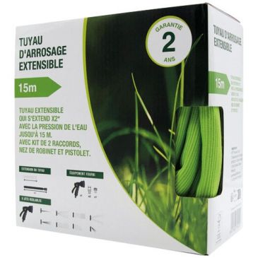 Tuyau extensible No Name 15 m vert