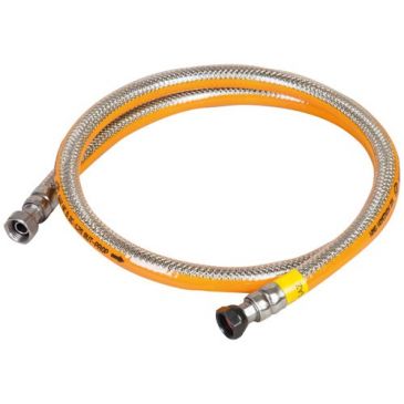 Tuyau gaz butane et propane  flexible inox 1 m