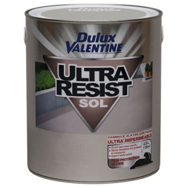 Peinture sol 2,5 L Satin 2.5 L Ultra Resist - Blanc