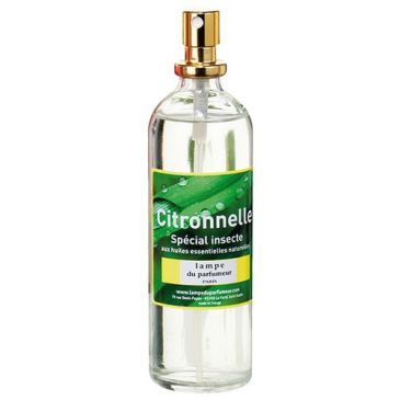 Vaporisateur d'ambiance 100 ml citronnelle spécial insectes