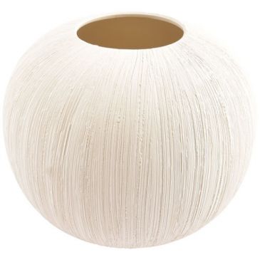 Vase Boule 23 cm Beige - Vico