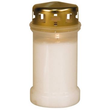 Veilleuse d'extérieur blanche hauteur 130mm